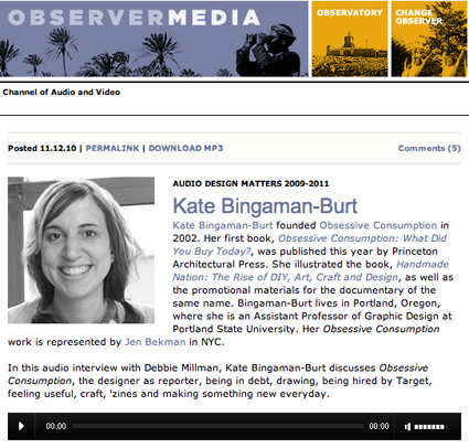 Kate Bingaman-Burt on Design Matters